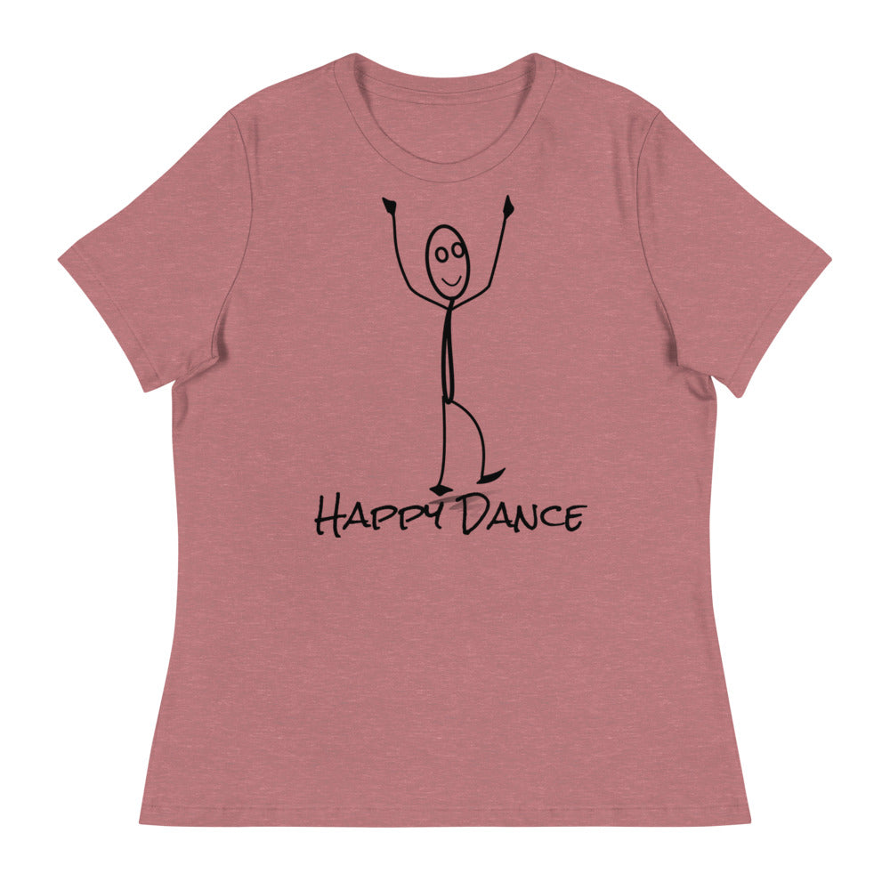 Happy Dance Doodle Women's Relaxed T-Shirt